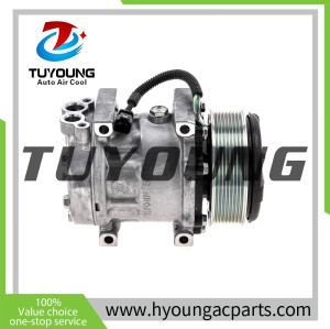 TUYOUNG China factory direct sale auto air conditioning compressor SD7H13 24V for universal vehicles, 14-SD8952 SAMDEM 8952, HY-AC2377