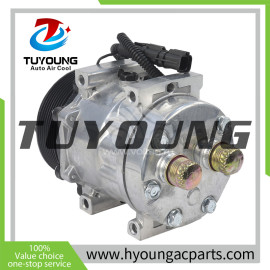 TUYOUNG China factory direct sale auto air conditioning compressor SD7H13 12V for Ford New Holland, 84211904, HY-AC2384
