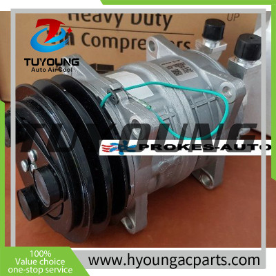 TUYOUNG China factory direct sale auto air conditioning compressor 24V for universal  vehicles, Z0006337C  Z0006347A, HY-AC2388