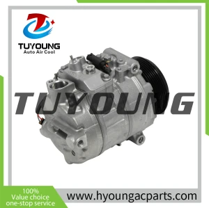 TUYOUNG auto air conditioning compressor 7SEU17C Mercedes Benz S550 2007-2011 0022301211 0022306711 DCP17060 A0002302811 447150-0491