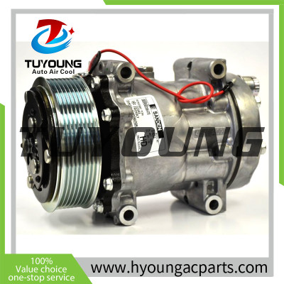 TUYOUNG China supply auto ac compressors SD7H15 8PK 12V  14-SD4094 / SANDEN 4094, HY-AC2372