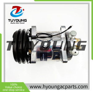 TUYOUNG China factory direct sale auto air conditioning compressor SD5H14 24V for universal trucks, A2*132 мм, HY-AC2361
