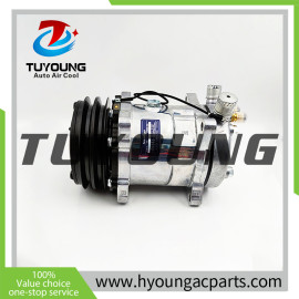 TUYOUNG China factory direct sale auto air conditioning compressor SD5H14 24V for universal trucks, A2*132 мм, HY-AC2361