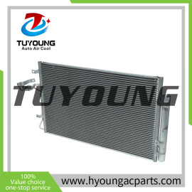 TUYOUNG high quality best selling auto air conditioning condenser for 2013-2014 Hyundai Genesis Coupe 2.0T L4 CC:1998 CID:122 2.0L,976062M500, HY-CN409