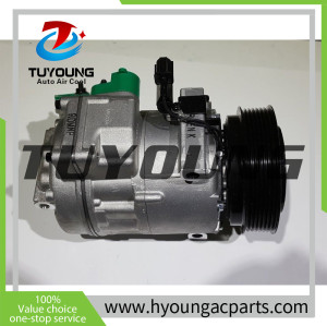 TUYOUNG China factory direct sale auto air conditioning compressor  for Hyundai HD120 2010- , 992506C000  0K20B61450E  , HY-AC2404