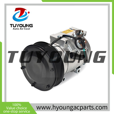 China supply auto air conditioning compressors Grooves: 8 10S15C 14X-911-7112 for Komatsu, HY-AC2391