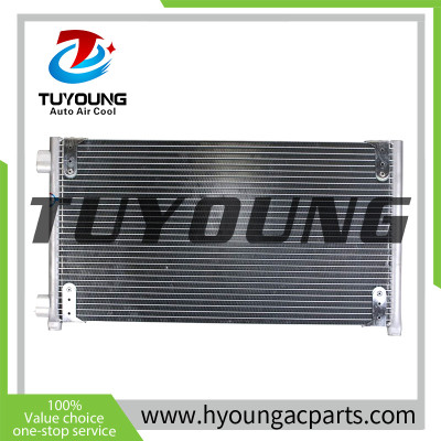 TUYOUNG China supply auto ac condenser for FIAT PUNTO Van (188AX) 1.2 60 Convertible (176C)  (176)  (188) 1.2 16V  DCN09100  46745054， HY-CN410