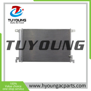 TUYOUNG China supply auto air conditioning Condenser Parallel Flow for Audi  Q7 2.0L 3.0L(2017-2018) , 4M0816421B , HY-CN438