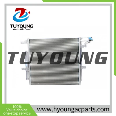 TUYOUNG China supply auto air conditioning Condenser Parallel Flow for Geely Atlas, 8010006600, HY-CN423