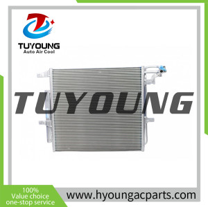TUYOUNG China supply auto air conditioning Condenser Parallel Flow for Geely Atlas, 8010006600, HY-CN423