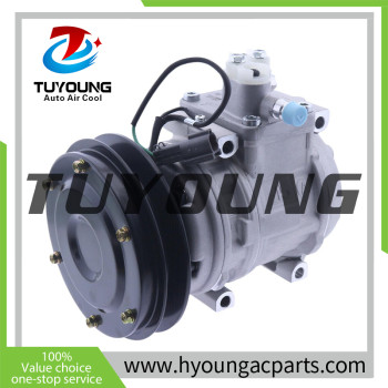 China supply auto air conditioning compressors 24V 10PA15C JOHN DEERE 200LC EXCAVATOR 1959118990, HY-AC561M
