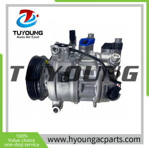 TUYOUNG China factory direct sale auto air conditioning compressor 12V for Audi A8 2018 Q7 2016, 4M0816803N DCP02119 , HY-AC2413