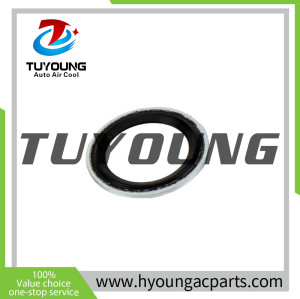 TuYoung China factory auto air conditioning compressors gasket general 3/4 in Heater Core Tube Seal 52474375(#59), 52474375  1531056, HY-DP63