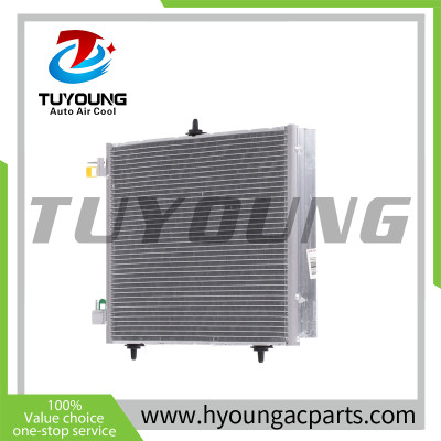 TUYOUNG high quality best selling auto air conditioning condenser for PEUGEOT 1007 (KM_) (05-0),DCN21009 , HY-CN421