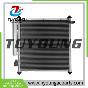 TUYOUNG China supply auto air conditioning Condenser Parallel Flow for Honda JAZZ II 2001-2008, 80110SAA003  80110SAA305 , HY-CN444