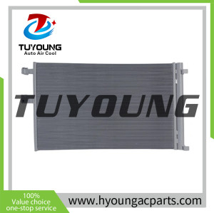 TUYOUNG China supply auto air conditioning Condenser Parallel Flow for  BMW X3 X4 X5 X6 X7 2.0D 3.0D 2016 -, 64539389411 , HY-CN458