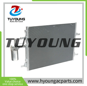 TUYOUNG China supply auto ac condenser for Volvo S60 S60 Cross Country V60 XC60  31305212  31332027， HY-CN450