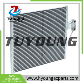 TUYOUNG China supply auto ac condenser for BMW  528i L6  2.8L BMW540i V8  4.4L  64538391647 816874 817248, HY-CN452