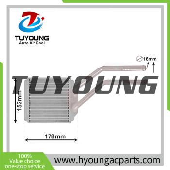 TUYOUNG China supply auto ac evaporator for 135 x 145 x 42mm  FORD TRANSIT Bus TRANSIT Van YC1H18476CA 4041957, HY-ET226