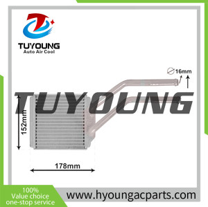 TUYOUNG China supply auto ac evaporator for 135 x 145 x 42mm  FORD TRANSIT Bus TRANSIT Van YC1H18476CA 4041957, HY-ET226