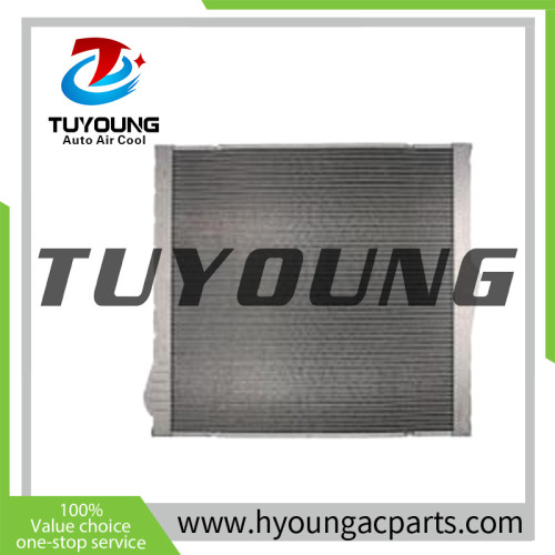 TUYOUNG China supply auto ac condenser for Aluminium 585 x 589 x 32 mm  BMW X5 (E70)  17127585036, HY-CN462