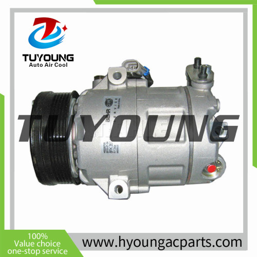TUYOUNG China supply auto ac compressor for OPEL CVC 5pk 12V 1854009 1854092 1854102 1854123 24432392 SD 1550