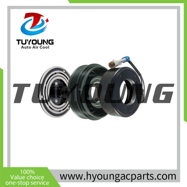 TUYOUNG China supply auto AC compressor clutch V5 12V for Opel Calibra Vectra, 13197197, HY-CH1297(fit HY-AC878)