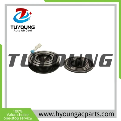 TOYOUNG China supply Auto Air Conditioning Compressor clutch pulley V5 12V for Opel Calibra Vectra, 13197197 93185689, HY-PL77