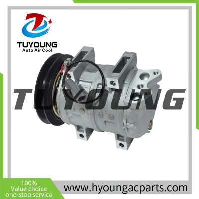 TUYOUNG China factory direct sale auto air conditioning compressor DKS15CH 24V for Hitachi Track Dumper, 4456130, HY-AC2433