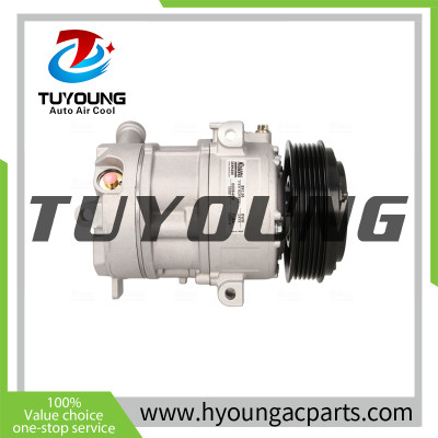 TUYOUNG China factory direct sale auto air conditioning compressor CVC6 12V for 	FIAT PUNTO / GRANDE PUNTO (199) 1.3 D Multijet , DCP09K22, HY-AC2437