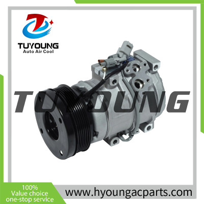 TUYOUNG China factory direct sale auto air conditioning compressor 10S17C 12V for Toyota Tundra 2000-2006, 883200C010, HY-AC2453