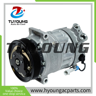 TUYOUNG China supply  auto ac compressors PXE16 6pk 12v for Cadillac	SRX Saab	9-4X Saab 9-5 13262838, HY-AC2446