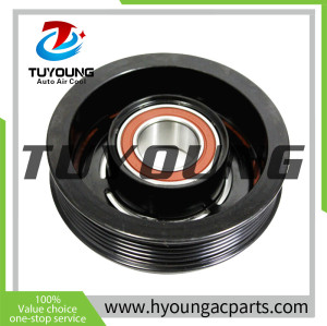 TOYOUNG Auto ac Compressor clutch pulley for Toyota Land Cruiser 100 4.2(1HDFTE）88410-6A010 4PK 120MM, HY-PL80