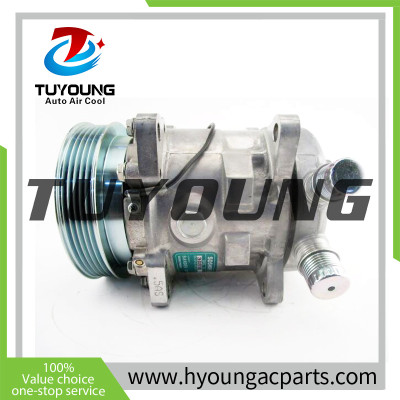 TUYOUNG China supply  auto ac compressor SD5H09 5PK 12v 119mm SANDEN 5074  14-SD5074, HY-AC2462