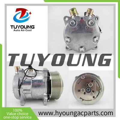 China supply SD505 auto air conditioning compressors Sanden 5039 12V, HY-AC2459Y