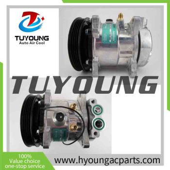 China supply auto air conditioning compressors Sanden 5017 12V, HY-AC2459T