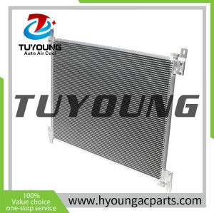 TUYOUNG China supply auto ac condenser for 632*838*18 mm  Kenworth T2000  L6 14.9L  -6 12.5L  L6 10.3L  501344595 G41014VP, HY-CN506