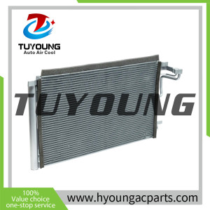 TUYOUNG China supply auto ac condenser 387*626*12 mm  for Hyundai Elantra L4  2.0L  97606F2000 LRAC0831 562063N, HY-CN516