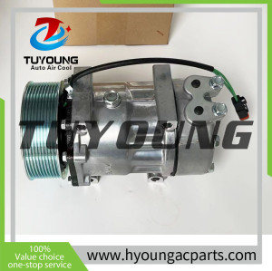SD 7H15  auto ac compressor Scania Trucks SD709 10PK Scania 24V 1531196 1888032 1331044