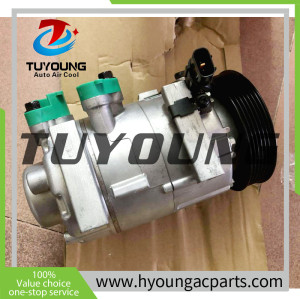 TUYOUNG China supply  VS14E  auto ac compressor for Kia ceed 2016-2020 Hyundai Elantra 2013-2019 97701-F3300 97701F3300  6PK, HY-AC2496