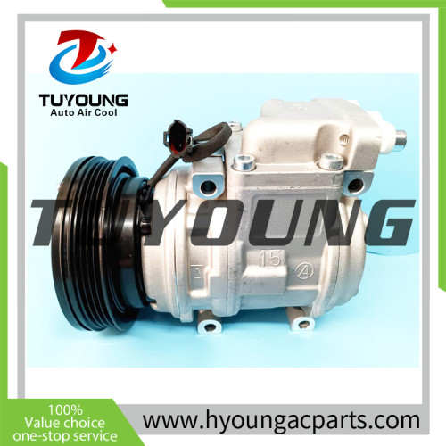TUYOUNG China supply  10PA15C auto ac compressor for Doosan DH220-5 DX255LC Dx225 Vehicles Excavator 2208-60-13B, HY-AC2502