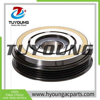 TUYOUNG China supply auto ac compressor clutch pulley for Cadillac Chevrolet Isuzu NPR Hummer H3 GMC Yukon 15169965 15-20941 77363, HY-PL86