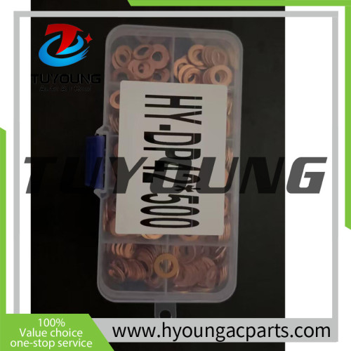 China factory wholesale price car ac compressor Clutch items Gasket pure copper, HY-DP42