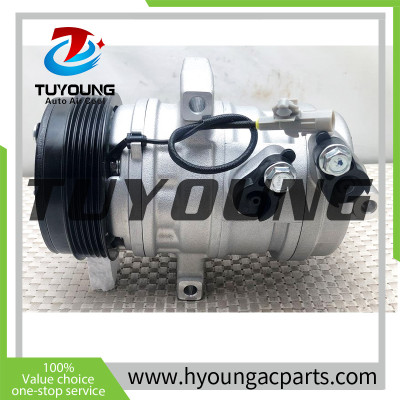 TUYOUNG China supply auto ac compressor for  10S13C - 5 POLY CLUTCH - 12v  14-1739NEW， HY-AC2497