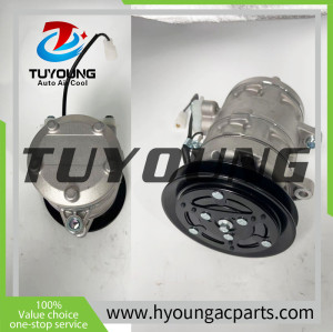TUYOUNG China supply  auto ac compressor for JAC Haoyun lovol  221C260049A  80660002 12V 10S11  1PK ， HY-AC2503