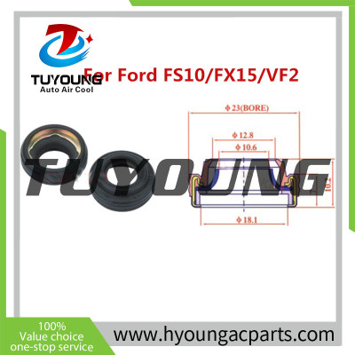 FORD FS10 FX15 VF12 auto a/c compressor shaft seal, shaft oil seal, brand new, superior quality