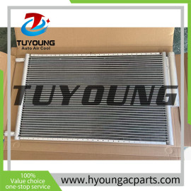 Universal air conditioner Condenser with built-in filter size 16x26 cm TUYOUNG auto ac condenser with receiver drier
