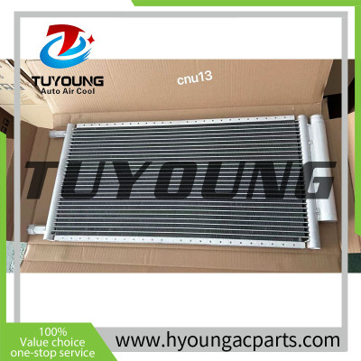 Universal air conditioner Condenser with built-in filter size 12x24 cm TUYOUNG auto ac condenser with receiver drier