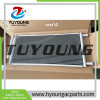 Universal air conditioner Condenser with built-in filter size 12x26 cm TUYOUNG auto ac condenser with receiver drier