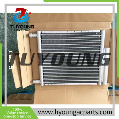 Universal air conditioner Condenser with built-in filter size 14x16 inch TUYOUNG auto ac condenser with receiver drier